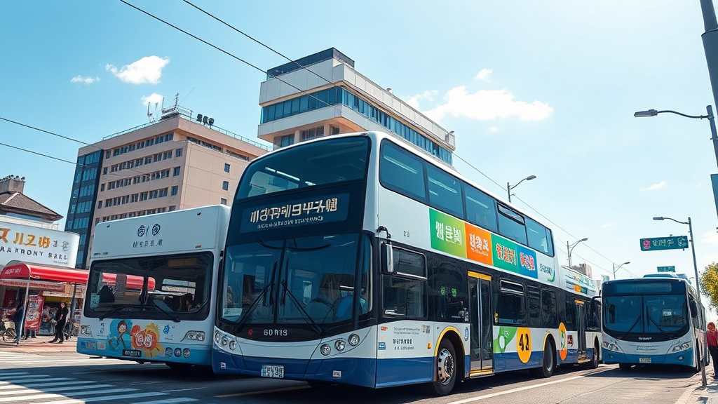 기후동행카드 사용 범위 및 요금 (realistic 스타일)