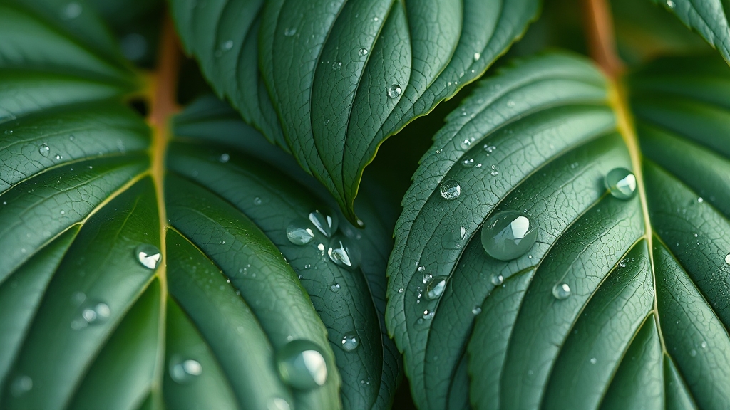 피부 건강에 미치는 영향 (realistic 스타일)