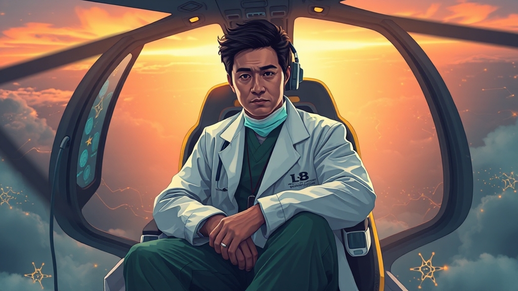 한국 외상외과의 혁신가 (illustration 스타일)