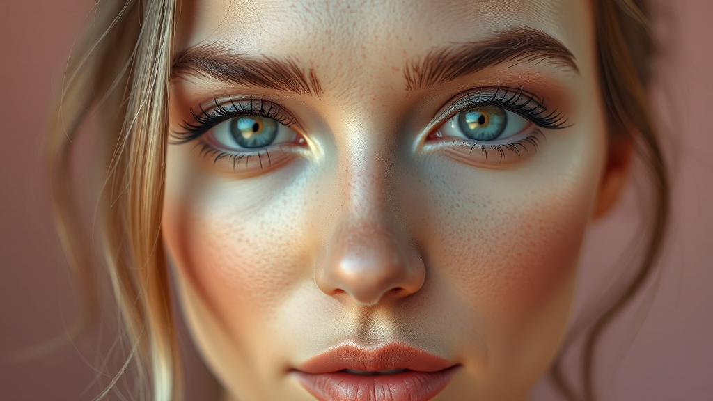 단계별 메이크업 튜토리얼 (realistic 스타일)