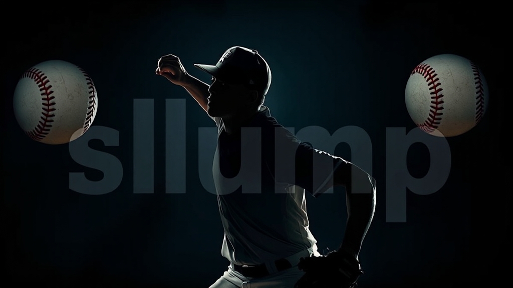 포스트시즌 타격 부진 원인 분석 (realistic 스타일)