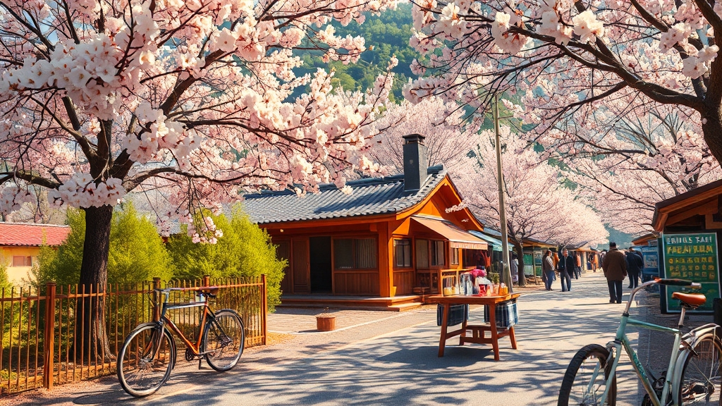 구례 여행 준비: 숙소 & 교통 정보 (realistic 스타일)