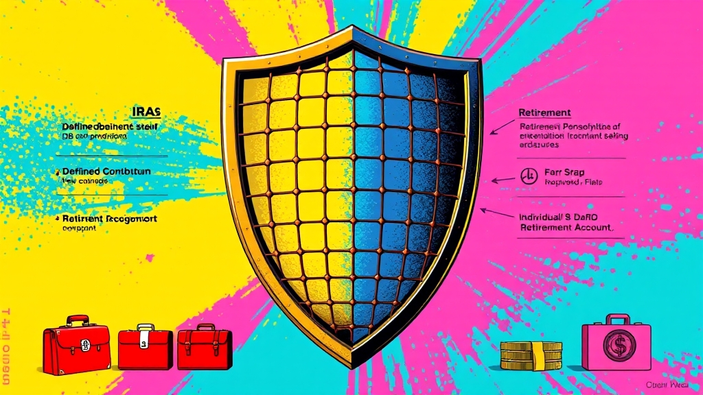 퇴직연금, 왜 중요할까요? (popart 스타일)