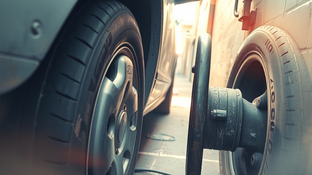 휠 얼라인먼트, 꼭 해야 할까요? (watercolor 스타일)