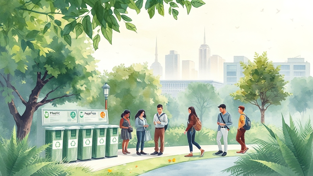 부담금 제도, 왜 필요할까? (watercolor 스타일)