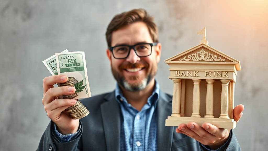 정책 자금과 은행 대출, 현명하게 활용하기 (realistic 스타일)