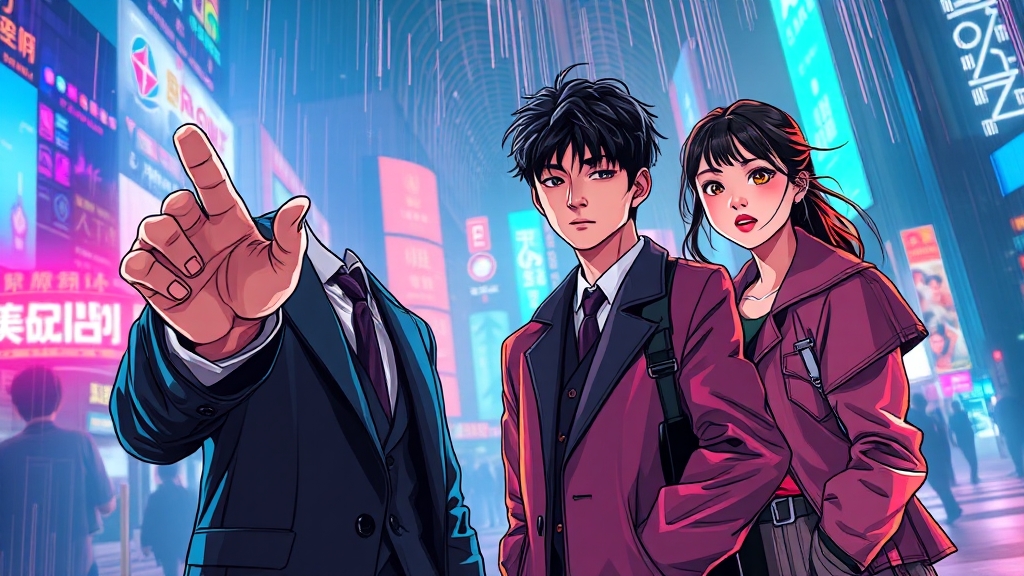 시청자들의 뜨거운 반응 (illustration 스타일)