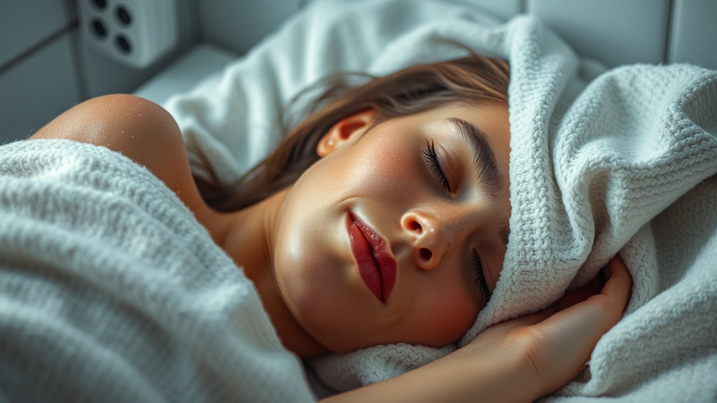 가려움증 완화 생활 습관 (realistic 스타일)