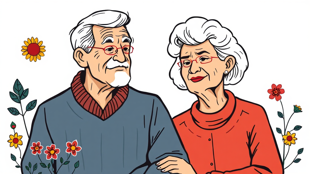 기초연금 부부 감액 제도, 문제점과 개선 방안 심층 분석 (illustration 스타일)