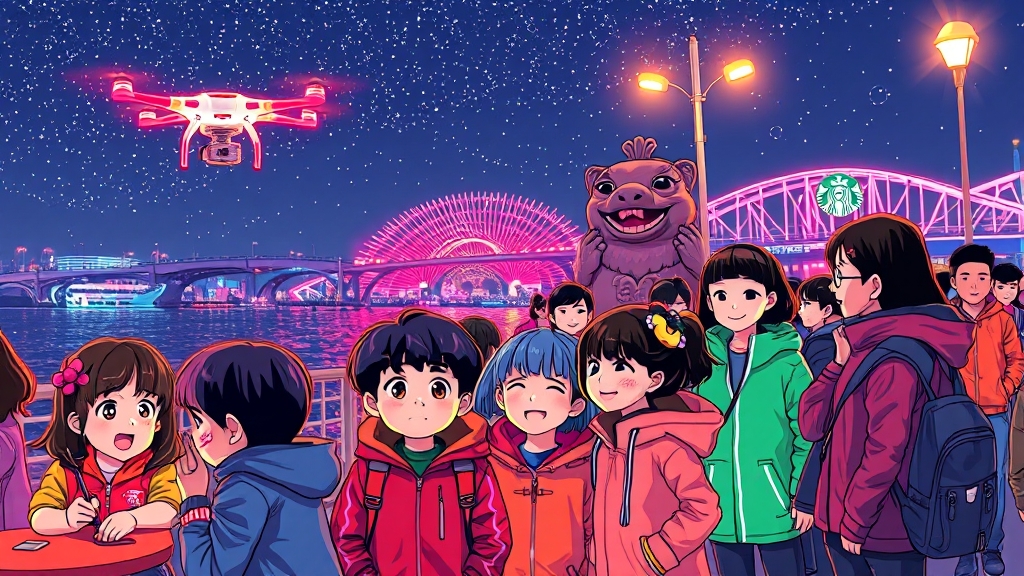 현장 이벤트 참여 방법 (illustration 스타일)