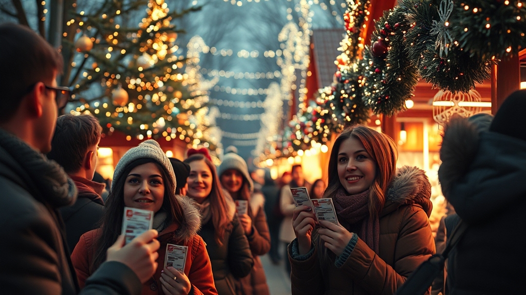 입장권 정보 및 예약 방법 (realistic 스타일)