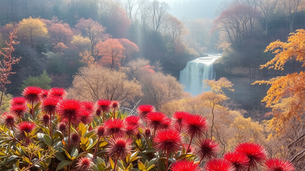 축제와 함께: 주변 관광지 연계 코스 (watercolor 스타일)
