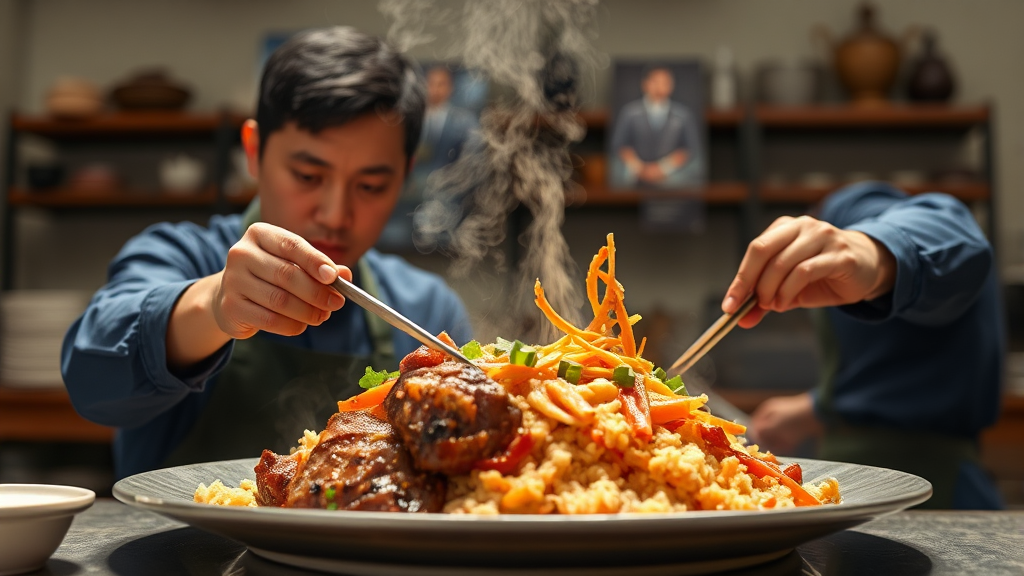 손태진 vs 장민호 레시피 비교 (realistic 스타일)