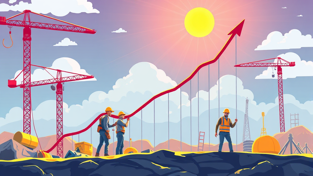 1.44% 상승, 무엇을 의미할까? (illustration 스타일)