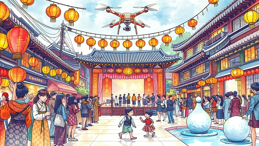 9월 축제 공연 및 문화 행사 (illustration 스타일)