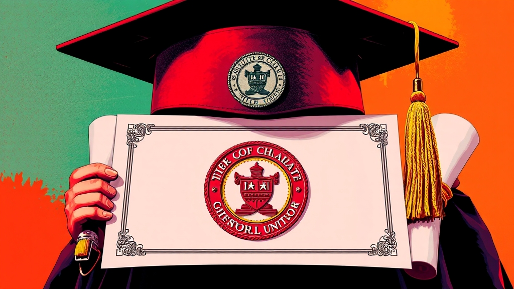 졸업증명서, 왜 필요할까? (popart 스타일)