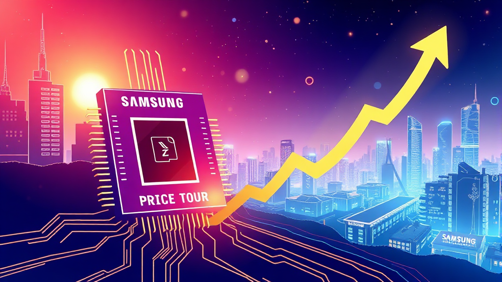 반도체 업황 회복과 실적 개선 (illustration 스타일)