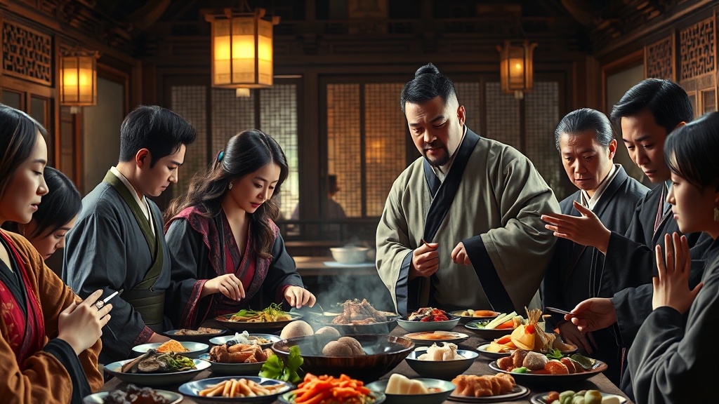 주요 등장인물 분석 (realistic 스타일)