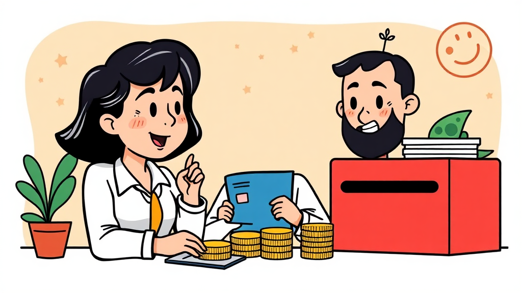 마이너스통장 대안 & 추가 정보 (cartoon 스타일)