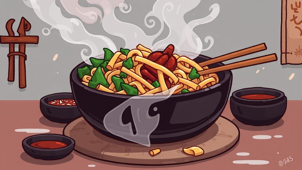 김치 보관 및 숙성 노하우 (cartoon 스타일)