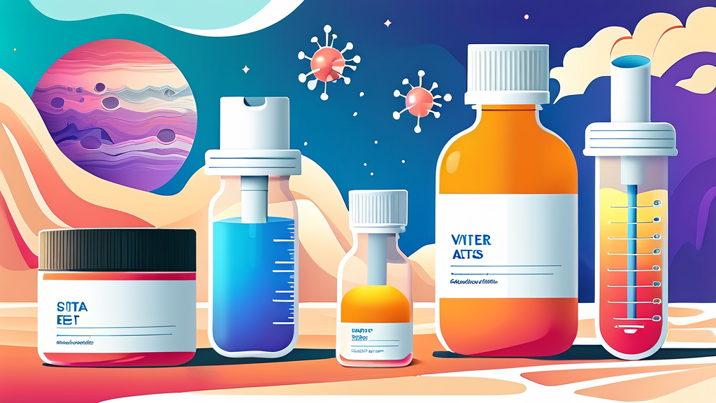 알레르기 검사, 어떤 종류가 있나요? (illustration 스타일)