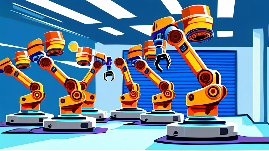 탈장의 최신 치료 방법: 로봇 복벽 재건술 (cartoon 스타일)