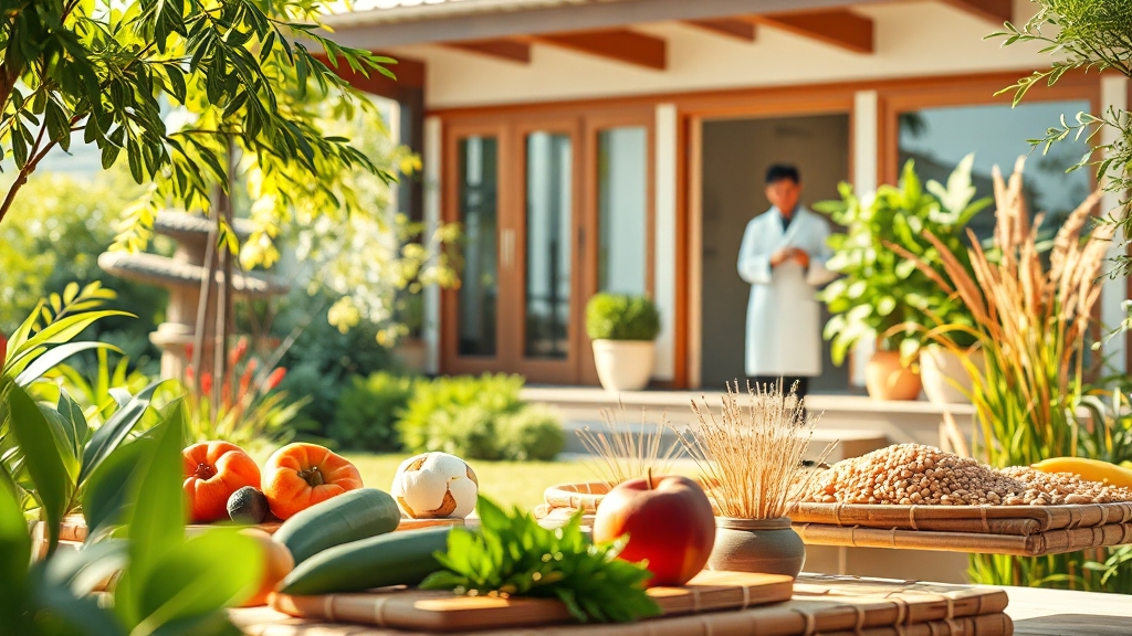 체질별 맞춤 건강 관리 (realistic 스타일)