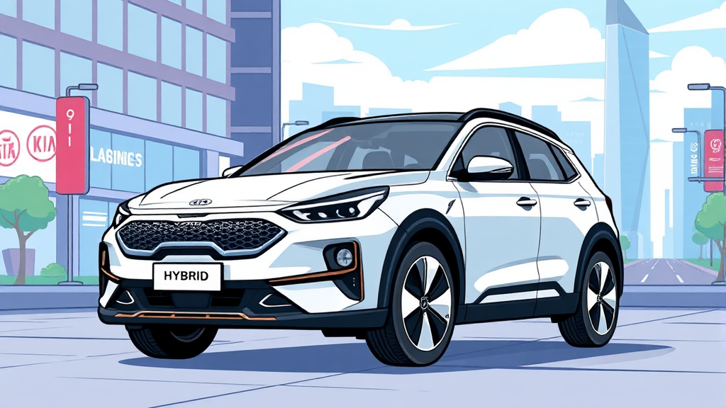 최신 기아차 시장 동향 (cartoon 스타일)