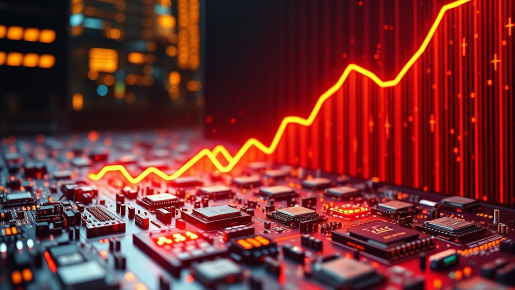 삼성전자와 하이닉스, 미래 주가 전망은? (realistic 스타일)