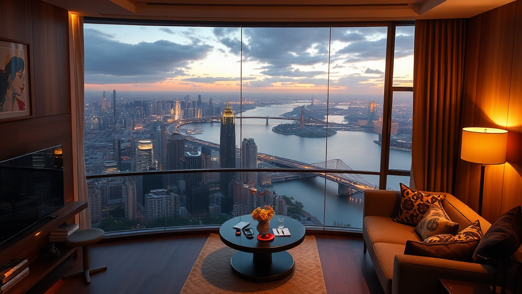 주요 권역별 하이엔드 단지 (realistic 스타일)