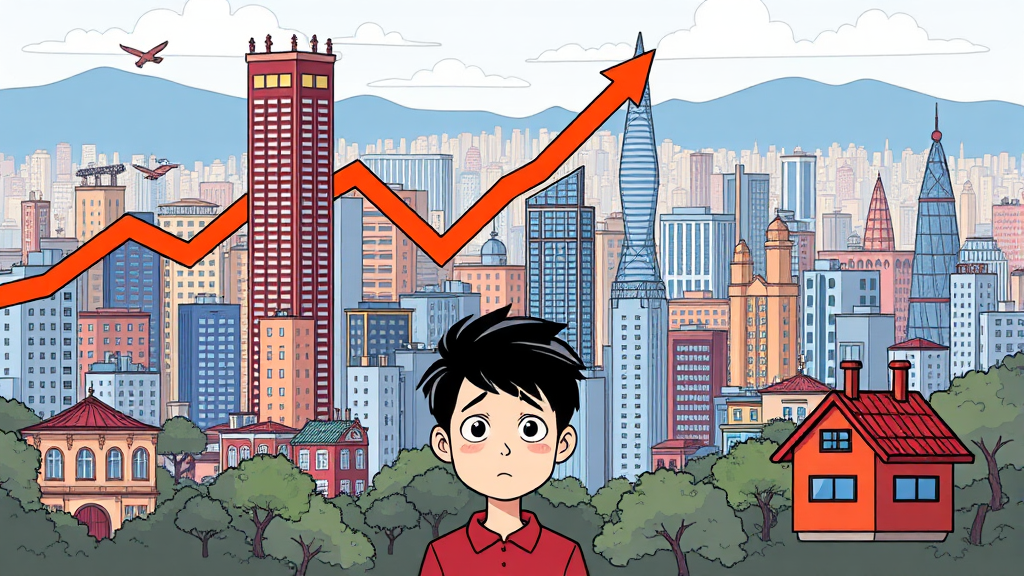 서울 집세 폭등, 다주택 규제와 월세 전환의 진실 9 집세 폭등, 앞으로는 어떻게 될까? (cartoon 스타일)