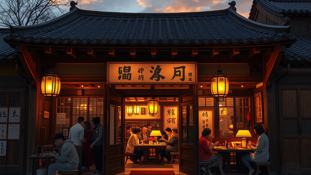 도량, 미스터 션샤인 속 그 식당 (realistic 스타일)