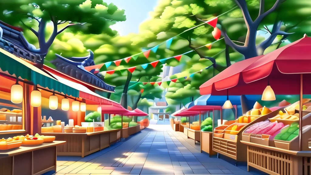 거지맵: 부산의 나눔을 잇는 보물찾기 지도 (realistic 스타일)