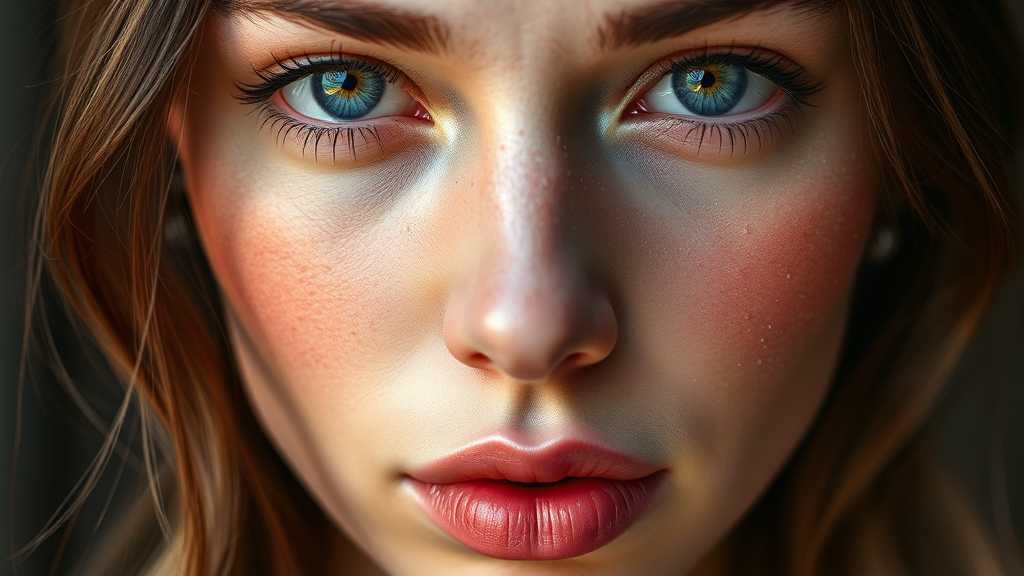 피부 타입별 추천 (realistic 스타일)