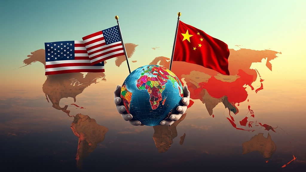 미·중 자원 경쟁과 공급망 변화 (realistic 스타일)