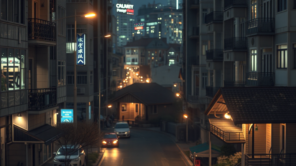 가계대출 급증 원인 분석 (realistic 스타일)