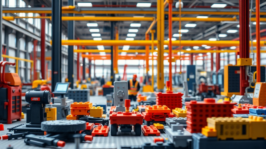 에이전틱 AI 플랫폼 ‘에이전틱웍스’ (realistic 스타일)