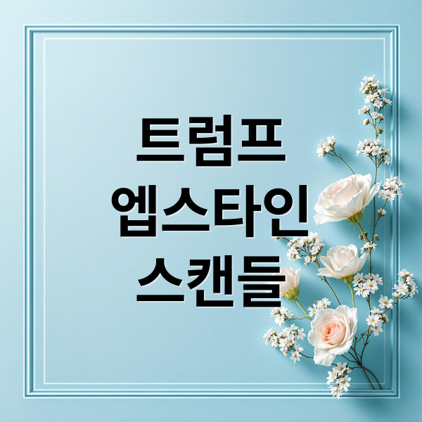 트럼프
엡스타인
스캔들 (트럼프 엡스타인)