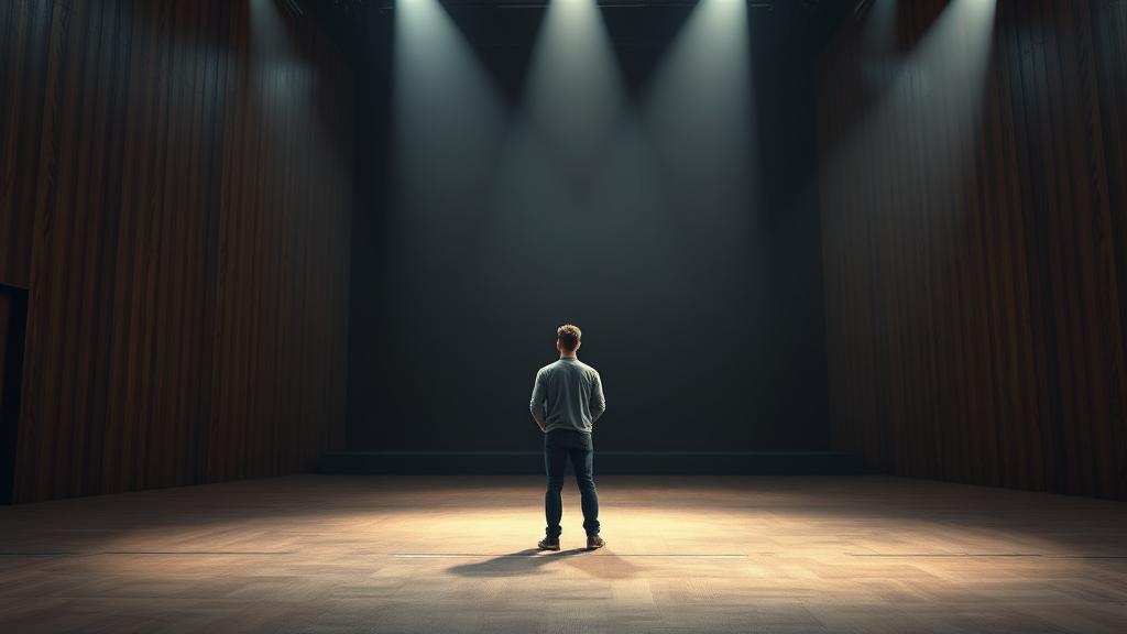 유튜브 채널 운영의 어려움 (realistic 스타일)