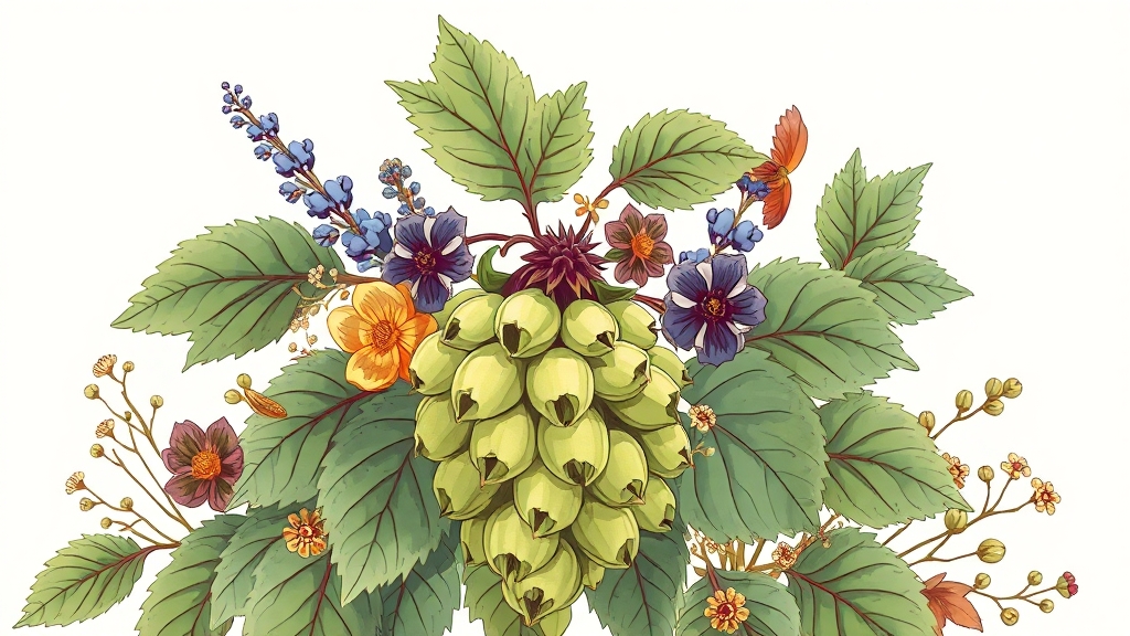 환삼덩굴, 더 자세히 알고 싶다면? (illustration 스타일)