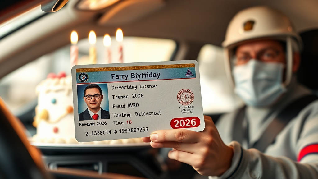 운전면허 제도, 어떻게 바뀌나? (realistic 스타일)