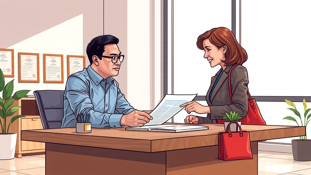 전문가 상담 및 세무 서비스 활용 (illustration 스타일)