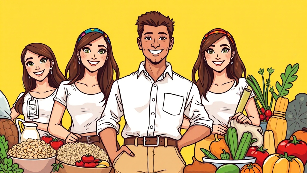 당뇨병 초기증상 관리 예방 완치 총정리 (25년) 6 식단 조절, 어떻게 해야 할까요? (cartoon 스타일)