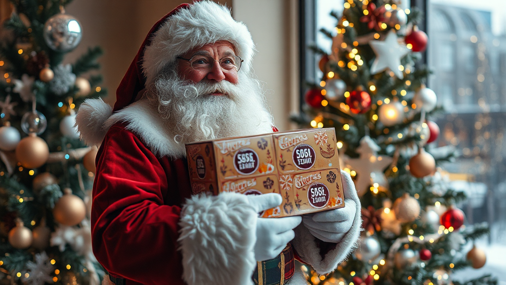 크리스마스 케이크 할인 총정리 (realistic 스타일)