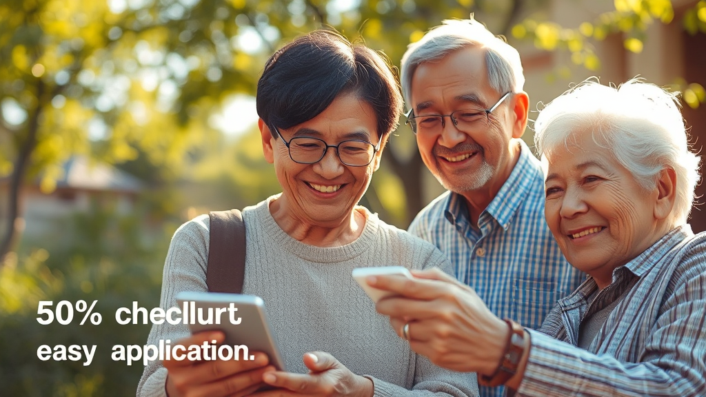 신청 방법, 어렵지 않아요! (realistic 스타일)