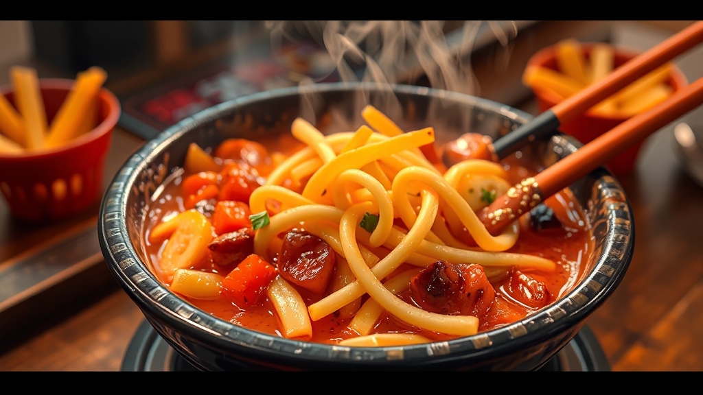 엽떡데이, 왜 놓치면 안 될까? (realistic 스타일)