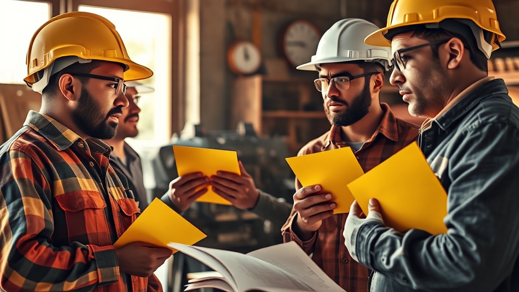 노란봉투법, 무엇일까? (realistic 스타일)