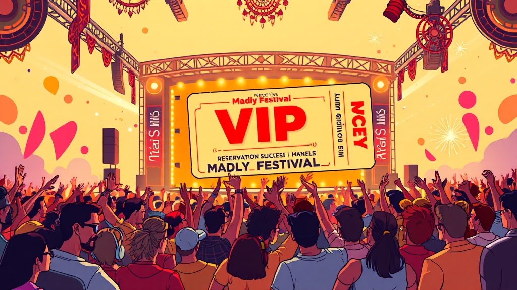 티켓 예매 완벽 가이드 (cartoon 스타일)