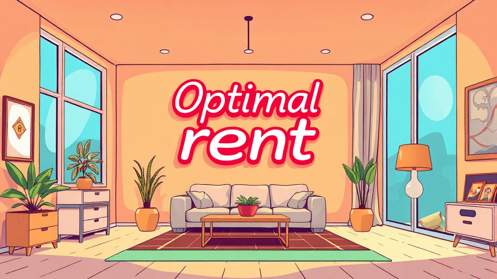 임대료 결정 요소 (cartoon 스타일)