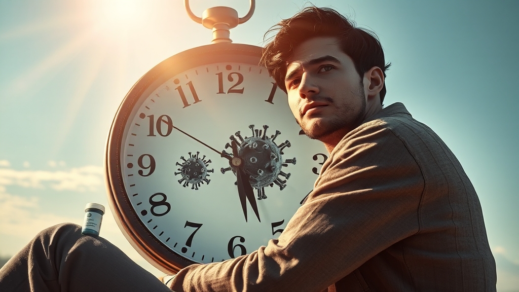 치료 방법과 골든 타임: 72시간을 잡아라 (realistic 스타일)